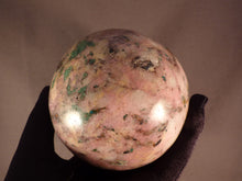 Large Polished Congo Salrose Cobaltoan Calcite & Heterogenite Sphere - 100mm, 1570g