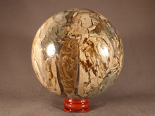 Rare Madagascan Brecciated Opalised Jasper Sphere - 95mm, 1200g