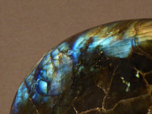 Polished Madagscan Labradorite Heart Carving - 98mm, 360g