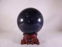 'AA' Grade Large Namibian Superblue Sodalite Sphere - 85mm, 760g
