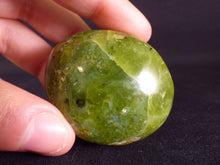 Green Opal Polished Freeform Palmstone - 43g, 45mm