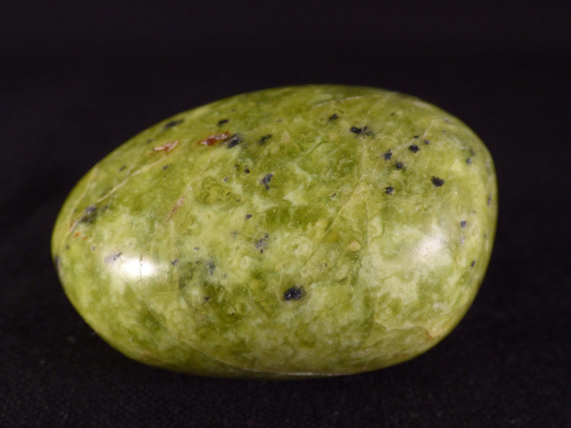 Green Opal Polished Freeform Palmstone - 33g, 38mm
