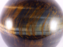 Variegated Blue & Gold Tiger's Eye Sphere - 68mm, 442g