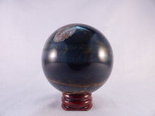 Variegated Blue & Gold Tiger's Eye Sphere - 65mm, 395g