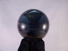 Variegated Blue & Gold Tiger's Eye Sphere - 62mm, 347g