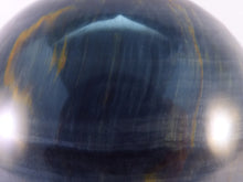Variegated Blue & Gold Tiger's Eye Sphere - 62mm, 347g