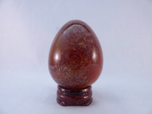 Madagascan Carnelian Egg - 59mm, 132g