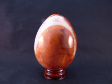 Large Madagascan Carnelian Egg - 77mm, 347g