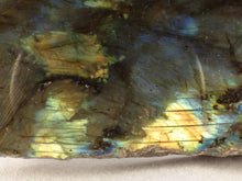 Half Polished Labradorite Piece - 127mm, 234g