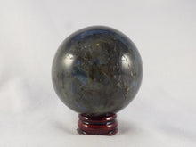 Labradorite Sphere - 64mm, 377g