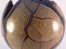 Large 'Sauvage' Calcite Centered Septarian Sphere - 80mm, 557g