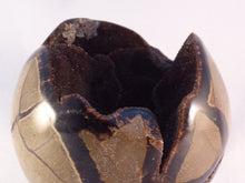 Large 'Sauvage' Calcite Centered Septarian Sphere - 80mm, 557g
