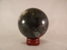 Seftonite African Bloodstone Sphere - 65mm, 385g