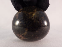 Madagascan Rhodonite Freeform Palm Stone - 49mm,  138g