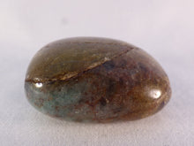 Brown Green Fuchsite Freeform Palm Stone - 48mm, 73g