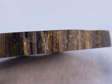 Polished Schorl Black Tourmaline Slice - 63mm, 49g