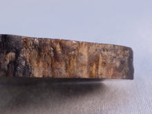 Polished Schorl Black Tourmaline Slice - 72mm, 53g