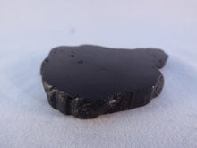 Polished Schorl Black Tourmaline Slice - 69mm, 58g