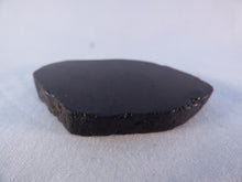 Polished Schorl Black Tourmaline Slice - 71mm, 59g