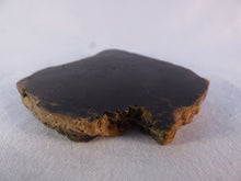 Polished Schorl Black Tourmaline Slice - 66mm, 64g