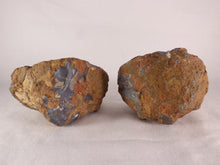 Polished Mozambique Agate Nodules Matching Pair - 642g