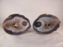 Polished Mozambique Agate Nodules Matching Pair - 620g