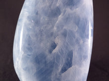 Large Blue Calcite Standing Freeform - 140mm, 1095g