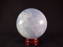 Blue Calcite Sphere - 67mm, 423g