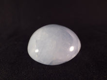 Blue Calcite Freeform Palm Stone - 48mm, 64g