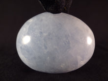 Blue Calcite Freeform Palm Stone - 60mm, 128g