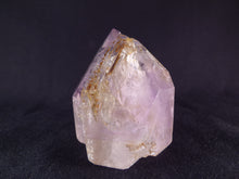 Akansobe Skeletal Twin Amethyst Polished Standing Crystal Point - 58mm, 178g