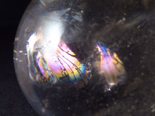 Clear Rainbow Quartz Polished Egg - 53mm, 125g