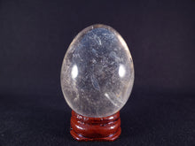 Clear Rainbow Quartz Polished Egg - 53mm, 125g