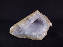 Natural Glassy Blue Lace Agate Geode - 79mm, 153g