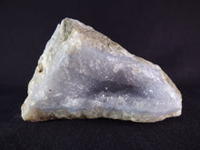 Natural Glassy Blue Lace Agate Geode - 86mm, 194g