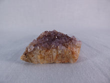 Natural South African Sparkling Amethyst Plate - 70mm, 61g