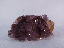 Natural South African Sparkling Amethyst Plate - 71mm, 78g