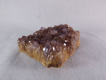 Natural South African Sparkling Amethyst Plate - 70mm, 98g