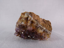 Natural South African Sparkling Amethyst Plate - 70mm, 122g