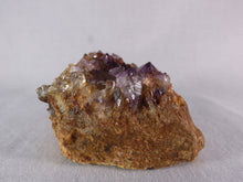 Natural South African Sparkling Amethyst Plate - 70mm, 122g