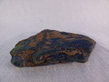 Natural Congo Azurite Plate Specimen - 66mm, 63g
