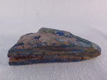 Natural Congo Azurite Plate Specimen - 55mm, 35g