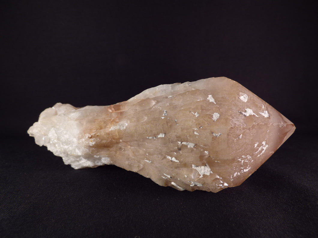 Large Natural Ansirabe Candle Quartz Point - 150mm, 518g