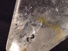 Clear Quartz, Specular Hematite & Limonite Polished Freeform Point - 38mm, 47g