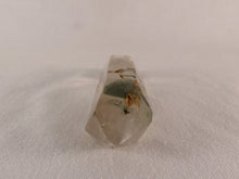 Double Terminated Chlorite Included Clear Quartz Polished Point - 65mm, 26g