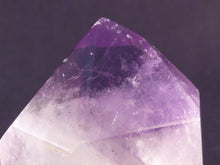 Madagascan Zoned Amethyst Quartz Polished Standing Crystal Point - 44mm, 43g