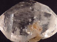 Clear Quartz with Hematite Polished Double Terminated Point - 45mm, 39g