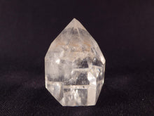 Clear Quartz with Ingrown Crystal Inclusion Polished Standing Point - 36mm, 46g