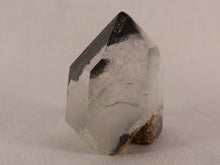 Clear Quartz with Green Chlorite Inclusions Polished Standing Point - 45mm, 72g
