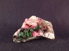 Congo Salrose Cobaltoan Calcite & Malachite Specimen - 56mm, 63g